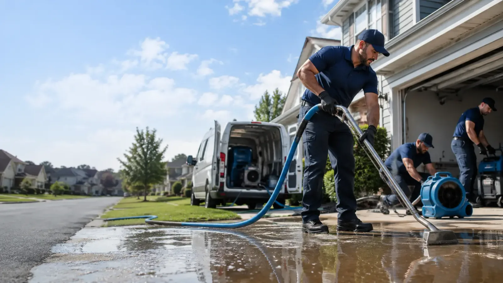 Flood Damage Restoration in Avery, CA